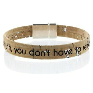�y���������z�A�N�Z�T���[�@�l�b�N���X�u���X���b�g�u���X���b�g�R���Nhombre favorito pulsera grabado corcho pulsera 1 cm con grabado deseo