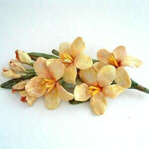 �y���������z�A�N�Z�T���[�@�l�b�N���Xbroche bouquet floral nico boda corsage mano hecha a mano pin 2