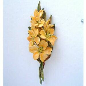 �y���������z�A�N�Z�T���[�@�l�b�N���Xbroche bouquet floral nico boda corsage mano hecha a mano pin 28