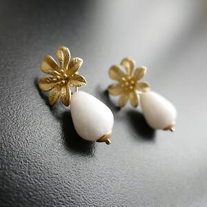 yzANZT[@lbNXCOCOhbvtH[r[aretes pendientes de doradomate con jade blanco en forma de gotas, catia levy