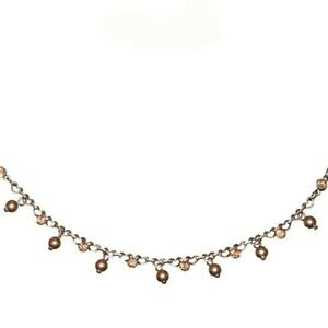 yzANZT[@lbNXRA[VhElbNXp[x[WS[fVh[NX^konplott collar collier pearl shadow beige cristal dorada con sombra