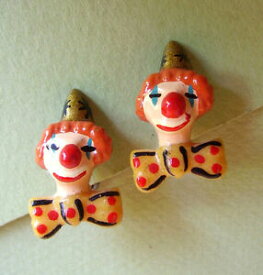 【送料無料】アクセサリー　ネックレスクリップ1896 petites boucles doreille clips clown