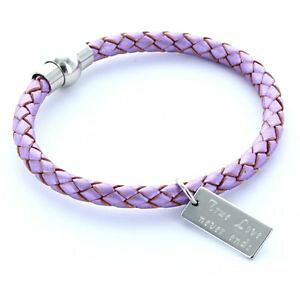 �y���������z�A�N�Z�T���[�@�l�b�N���X�u���X���b�g���U�[����hombre favorito pulsera pulsera de cuero 0,5cm seguidores amp; grabado lilas metalizado