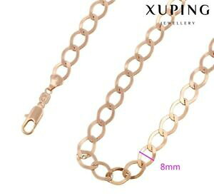 �y���������z�A�N�Z�T���[�@�l�b�N���X�`�F�[���l�b�N���X�s���N�S�[���hcollar de cadena xuping chapado en oro rosa 5055cm