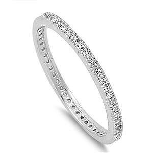 yzANZT[@lbNXX^[OVo[Olittle treasures plata esterlina cz anillo de la eternidad