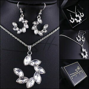 yzANZT[@lbNXZbgt[[o[XtXL[GguX^[joyasset cadena pendientes * flora * trbol pl, swarovski elements, incl estuche