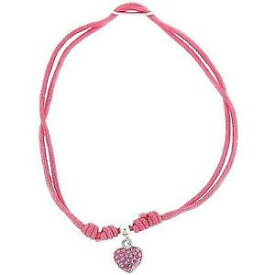 【送料無料】アクセサリー　ネックレススターリングシルバーブレスレットピンククリスタルハートtoc plata de ley rosa verano pulsera brazalete con cristal charm corazn