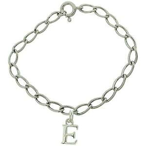 yzANZT[@lbNXWX^[OVo[uXbgjo for girls inicial e de plata esterlina pulsera con dijes 6