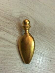 �y���������z�A�N�Z�T���[�@�l�b�N���X�{�g���u���[�`�s��b4q original divino botella de perfume broche pin raro chapado en oro precioso elegante