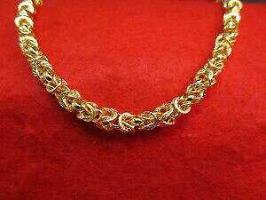 �y���������z�A�N�Z�T���[�@�l�b�N���X�S�[���h�r�U���`���l�b�N���X�g���R14kt oro ep 61762cm 6mm turco bizantino collar