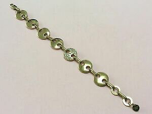 �y���������z�A�N�Z�T���[�@�l�b�N���X�J�[�j���O�r���e�[�W�N���X�^���u���X���b�gvintage dyberg kern chapado en oro con pulsera de cristal