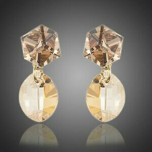 �y���������z�A�N�Z�T���[�@�l�b�N���X�N���X�^�����f�B�[�Xgeomtrico cristal dejar pendientes para damas nias mujeres mje0170