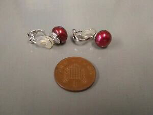 �y���������z�A�N�Z�T���[�@�l�b�N���X�C�������O�Z�b�g�V���o�[�X�^���v�N���b�v�e�X�gprobado como plata y 925 estampado agua dulce perla conjunto pendientes de clip