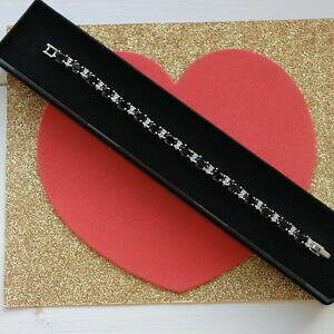 yzANZT[@lbNXuXbgS[hkzCgS[hgp[YIjLXOhermosa pulsera chapado en oro blanco 18k con topacio y nix largo 88 gr7 inc