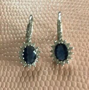 yzANZT[@lbNXRebTfBJvTt@CACOcontessa di capri zafiro oval pendientes de plata esterlina de imitacin, ahora 29