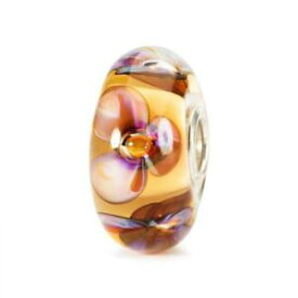 【送料無料】アクセサリー　ネックレスオレンジガラスtrollbeads vidrio violette mbar tglbe10169
