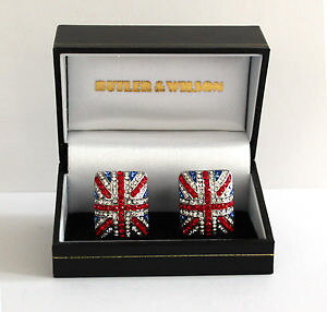 �y���������z�A�N�Z�T���[�@�l�b�N���X�o�g���[�E�B���\���G�i�����K���X�W���r���[butler and wilson cristal esmalte gemelos rectangulares jubilee olimpiadas nuevo