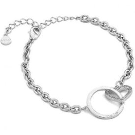 【送料無料】アクセサリー　ネックレスドナリュジョラグジュアリークオーレスワロフスキーbracciale donna liu jo luxury lj1020 acciaio cuore swarovski