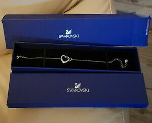 yzANZT[@lbNX_un[guXbgV[XtXL[Xpulsera doble corazn swarovski genuibe delicados impresionante nuevo en caja sello de cisne