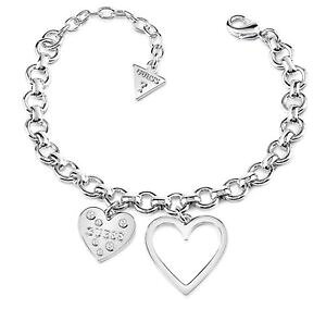 �y���������z�A�N�Z�T���[�@�l�b�N���X���f�B�[�X�u���X���b�g�V���o�[�n�[�gdamas guess plateado corazn en corazn pulsera ubb84035l