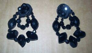 yzANZT[@lbNXvX`bNKXBe[WfB[XCOVbNJNecristal de plstico negro vintage seoras pendientes de cctelusadomuy buenomuy chic