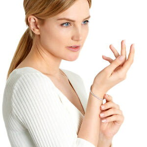 yzANZT[@lbNX\bhX^[OVo[fB[XejXuXbgEh925 plata esterlina genuino slido damas cz redondo pulsera de tenis 75