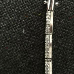 �y���������z�A�N�Z�T���[�@�l�b�N���X�V���o�[�X�^�[�����O�u���X���b�gimpresionante de plata esterlina rp clr cz pulsera