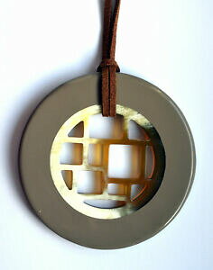 yzANZT[@lbNXz[z[g[[`F[x[WuEyCgfUCcuerno bffelhorn remolque cadena cuerno remolque pintura marrn taupe beige design nuevo