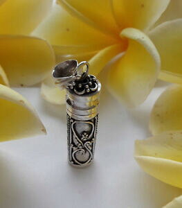 �y���������z�A�N�Z�T���[�@�l�b�N���X�N���G�C�V�����A���W�F���gagnes creations pendentif mixte poison boite a secret a priere en argent