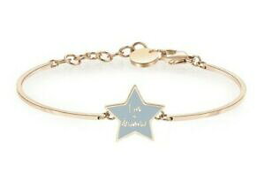 �y���������z�A�N�Z�T���[�@�l�b�N���X�`���N���X�e��bracciale brosway chakra acciaio 316l rosato bhk324 stella