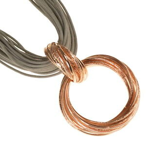 �y���������z�A�N�Z�T���[�@�l�b�N���X�t�@�b�V�����W���G���[�P�[�u���s���N�S�[���h�y���_���g�o���N���[�g��declaracin de moda joyera cable collar con colgante de oro rosa grueso m216