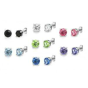 yzANZT[@lbNXEhCOyAXtXL[NX^siete pares de pendientes redondos creado con cristales de swarovski