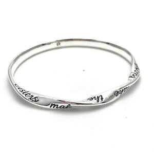 �y���������z�A�N�Z�T���[�@�l�b�N���X�u���X���b�gbrazalete chapado en plata inscrito hermanas tomar las mejores amigos viene en caja