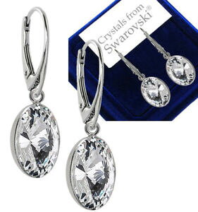 yzANZT[@lbNXX^[OVo[XtXL[NX^HCOy_gnuevo pendientes colgantes de plata esterlina 925 cristales de swarovski oval rivoli