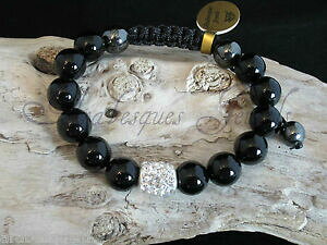 yzANZT[@lbNXIjLXNX^AxXNEBbVuXbgimpresionante original onyxcrystal arabescos friendshipwishgemstone pulsera negro