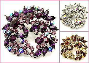 yzANZT[@lbNXEFfBO{bNXNX^u[`EGfBOhXt[NEvestido de novia nuevo de flor corona de cristal grandes boda graduacin broche en caja