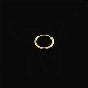 yzANZT[@lbNXVONI[S[hCOAsingle 1 unidades creole 750 real oro arete seores hombres seora 11mm ok29