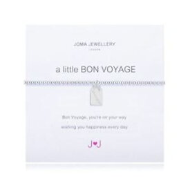 【送料無料】アクセサリー　ネックレスジュエリーシルバーブレスレットボンボヤージュラベルjoma joyera bracelet plateado un poco bon voyage bolsa de regalo y etiquetas