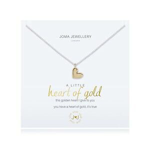 yzANZT[@lbNXVo[lbNXobOjoma joyas un poco de corazn de oro plateado plata collar con bolsa de regalo, amor