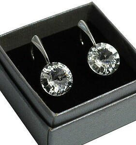 yzANZT[@lbNXX^[OVo[S[hbLHCOXtXL[NX^Zbg* sterling silveroro plateado * rivoli pendientesset cristales de swarovski