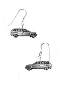 �y���������z�A�N�Z�T���[�@�l�b�N���X�t�b�N�C�������O×�X�^�[�����O�V���o�[�R�[�f�b�N�X�^���vbm x5 en gancho pendientes de plata esterlina 925 estampado cdec 311