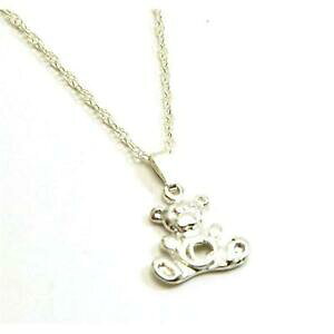 yzANZT[@lbNXX^[OVo[efBxAlbNXtoc de chica plata de ley inicial c oso de peluche collar con colgante 356cm