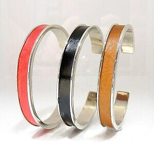 yzANZT[@lbNXXeXX`[uE}V[acero inoxidable armspange con cuero sinttico rojo, negro, marrn 18 cm matthew verve nuevo