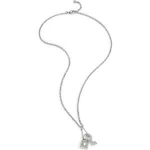 �y���������z�A�N�Z�T���[�@�l�b�N���X�k�H�[���@morellato collana donna abbraccio sabg03 acciaio cristalli pendenti chiave nuova
