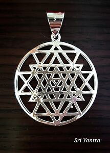 �y���������z�A�N�Z�T���[�@�l�b�N���X�}���q���Y�[�V�o�V���o�[�V���o�[sri yantra hindu mantra shiva om plata de ley silver geometria sagrada sacred