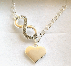 �y���������z�A�N�Z�T���[�@�l�b�N���X�l�b�N���Xgrabado infinity madre mam mi ta, hija, hermana abuela collar regalo