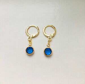 yzANZT[@lbNXXtXL[croles avec saphir swarovski, boucles doreilles petites croles saphir