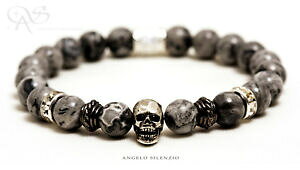 yzANZT[@lbNXuXbguXbguXbgperlas pulsera netstone 925 plata skull calavera seora pulsera caballero bracelet