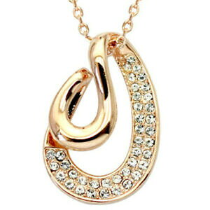 yzANZT[@lbNXsNS[hlbNXy_gacabado de oro rosa claro collar colgante 18 brillante calidad joyera nupcial uk