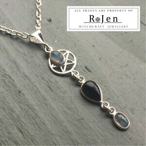 yzANZT[@lbNXX^btX^[OVo[IjLXy_gpentagrama plata esterlina 925 negro onyx amp; labradorita colgante wicca pagano